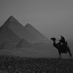 Les pyramides et le plateau de Gizeh