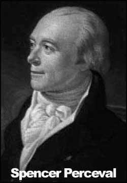 Prime minister Spencer Perceval