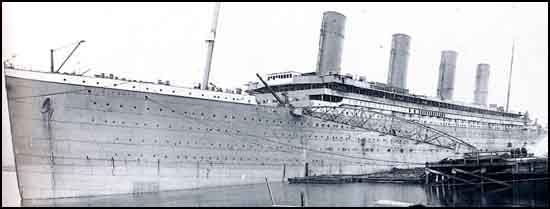 Le Titanic - Port de Southampton 1912 -