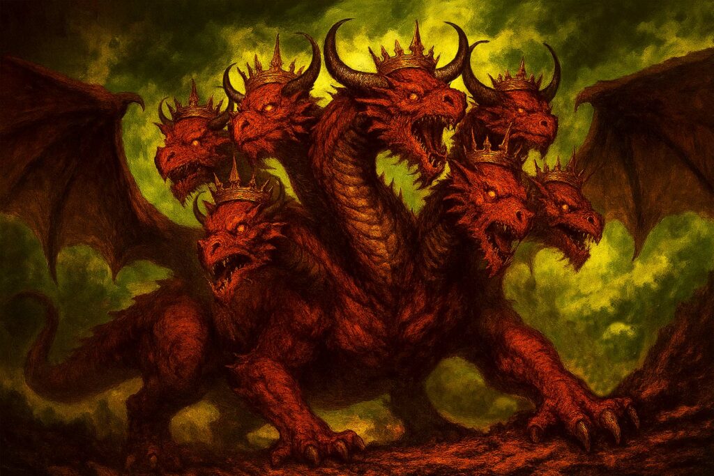 Le grand dragon rouge - Le monstre biblique